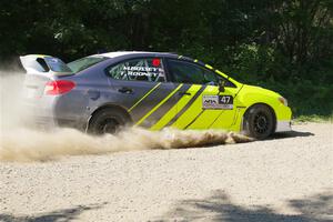 Tim Rooney / Mike Rossey Subaru WRX STi on SS2, Refuge I.