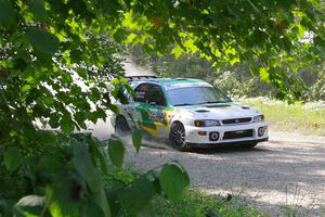 Ryan Rethy / James Dallman Subaru Impreza Wagon on SS2, Refuge I.