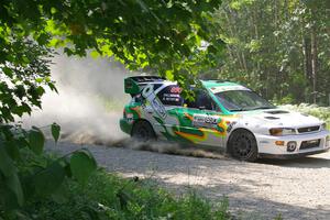 Ryan Rethy / James Dallman Subaru Impreza Wagon on SS2, Refuge I.