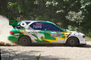 Ryan Rethy / James Dallman Subaru Impreza Wagon on SS2, Refuge I.