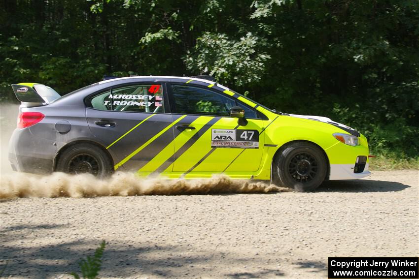 Tim Rooney / Mike Rossey Subaru WRX STi on SS2, Refuge I.