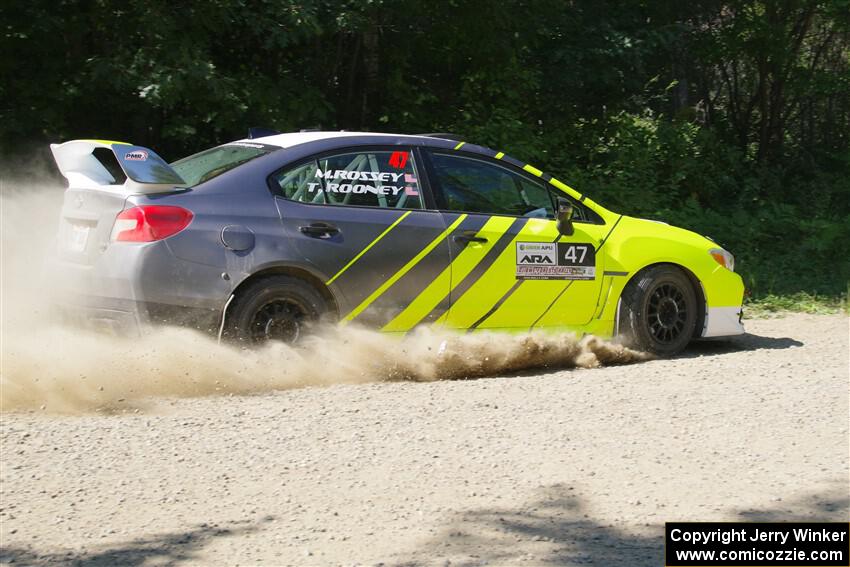 Tim Rooney / Mike Rossey Subaru WRX STi on SS2, Refuge I.