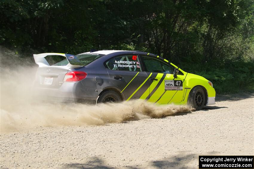 Tim Rooney / Mike Rossey Subaru WRX STi on SS2, Refuge I.