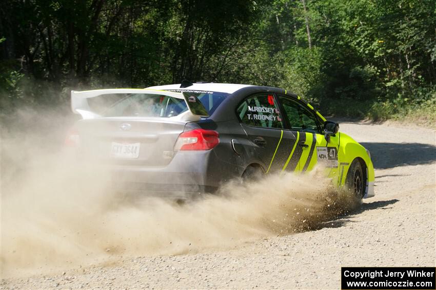 Tim Rooney / Mike Rossey Subaru WRX STi on SS2, Refuge I.