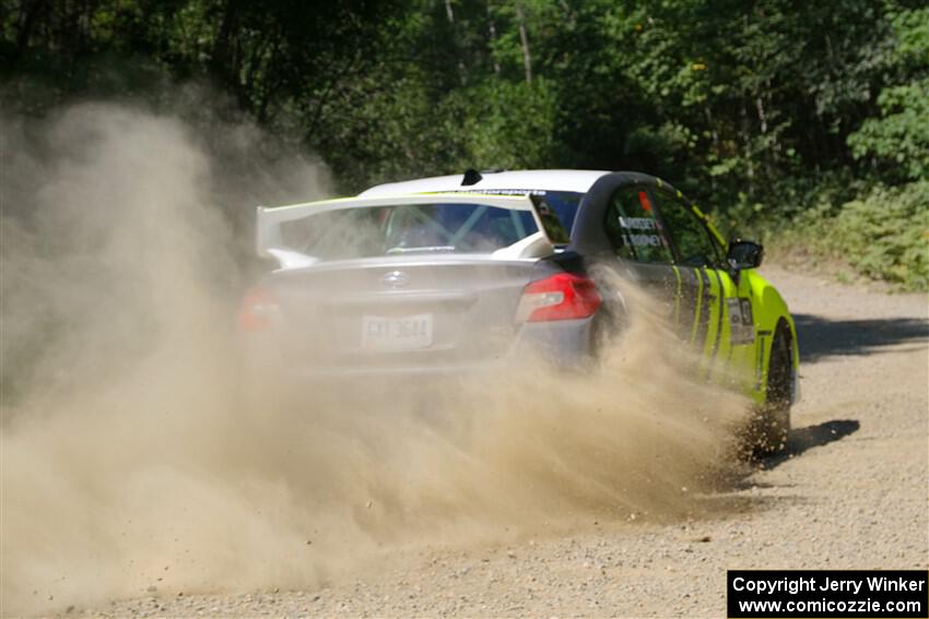 Tim Rooney / Mike Rossey Subaru WRX STi on SS2, Refuge I.