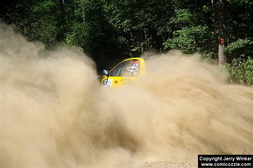 Steve Gingras / Katie Gingras Subaru Impreza on SS2, Refuge I.