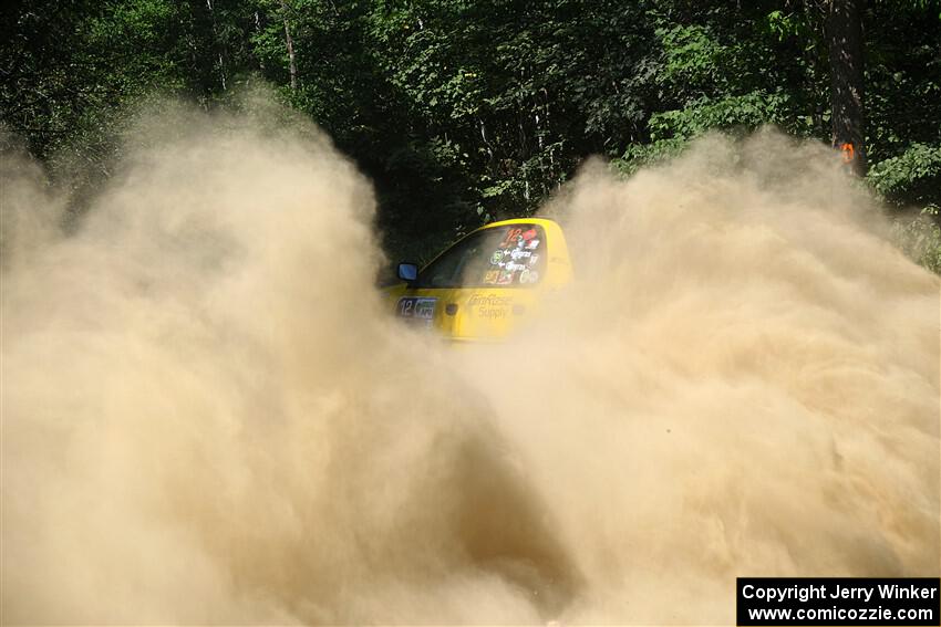 Steve Gingras / Katie Gingras Subaru Impreza on SS2, Refuge I.