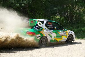 Ryan Rethy / James Dallman Subaru Impreza Wagon on SS2, Refuge I.