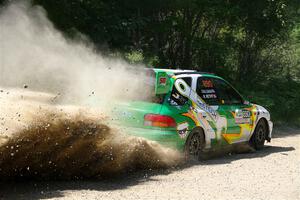 Ryan Rethy / James Dallman Subaru Impreza Wagon on SS2, Refuge I.