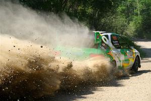 Ryan Rethy / James Dallman Subaru Impreza Wagon on SS2, Refuge I.