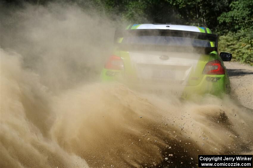 Rob Sanders / Ashley Speare Subaru WRX STi on SS2, Refuge I.