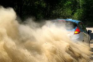 Roberto Yglesias / Sarah Freeze Ford Fiesta on SS2, Refuge I.