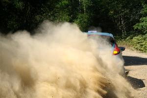 Roberto Yglesias / Sarah Freeze Ford Fiesta on SS2, Refuge I.