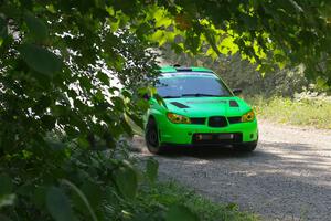 Mike Engle / Ryan Scott Subaru WRX STi on SS2, Refuge I.