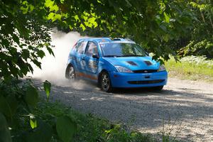 Chris Miller / Crystina Coats Ford Focus ZX3 on SS2, Refuge I.