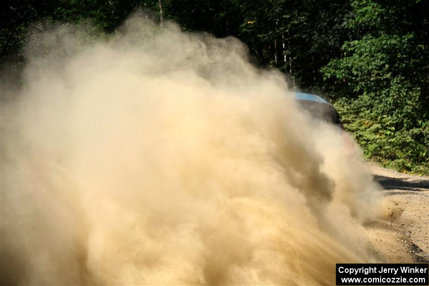 Roberto Yglesias / Sarah Freeze Ford Fiesta on SS2, Refuge I.