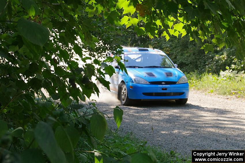 Chris Miller / Crystina Coats Ford Focus ZX3 on SS2, Refuge I.