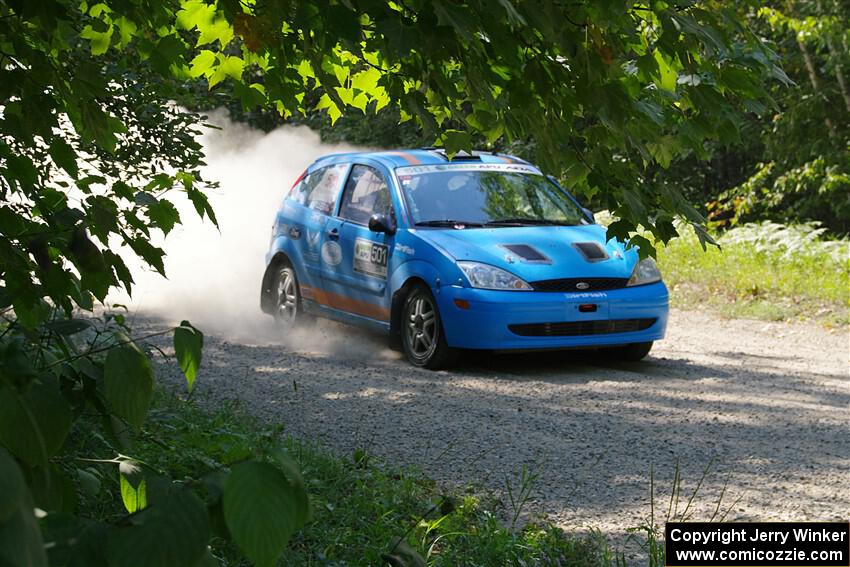 Chris Miller / Crystina Coats Ford Focus ZX3 on SS2, Refuge I.