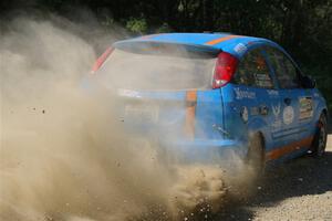 Chris Miller / Crystina Coats Ford Focus ZX3 on SS2, Refuge I.