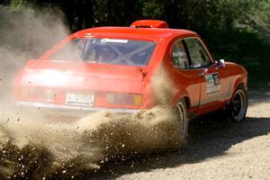 Mike Hurst / Michel Hoche-Mong Ford Capri on SS2, Refuge I.