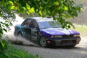 Michael Miller / Angelica Miller Mitsubishi Galant VR-4 on SS2, Refuge I.