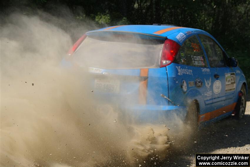 Chris Miller / Crystina Coats Ford Focus ZX3 on SS2, Refuge I.