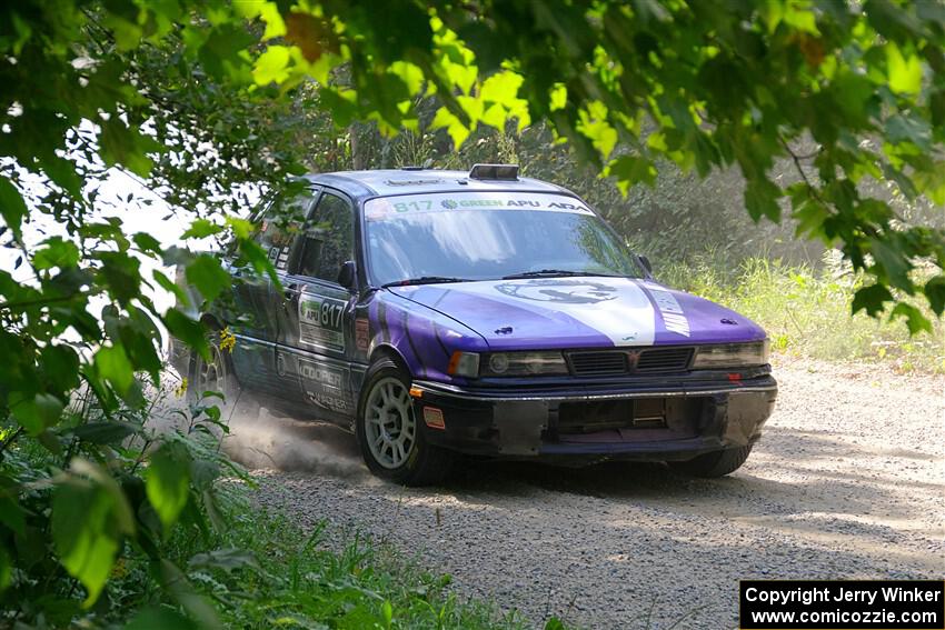 Michael Miller / Angelica Miller Mitsubishi Galant VR-4 on SS2, Refuge I.