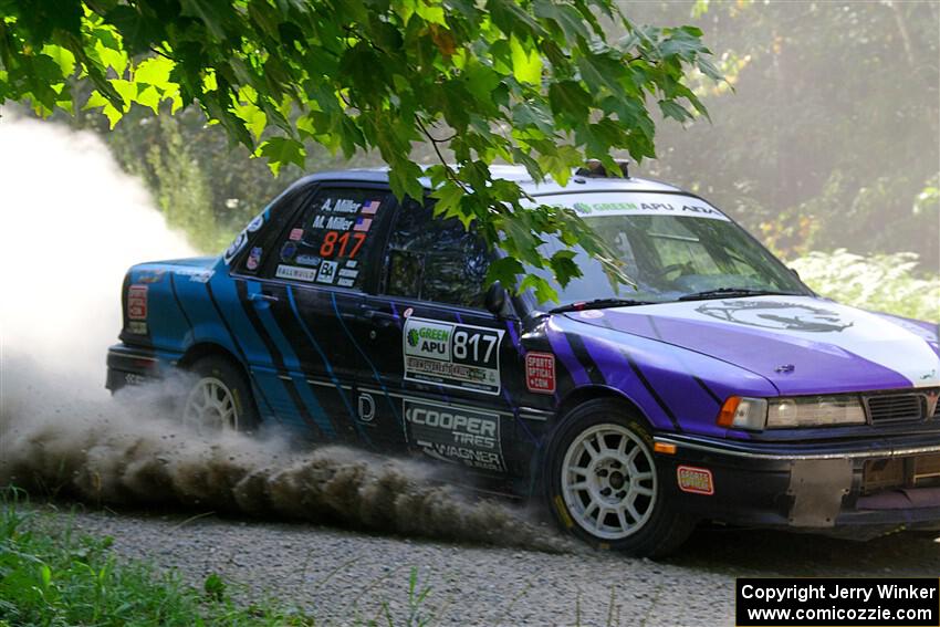 Michael Miller / Angelica Miller Mitsubishi Galant VR-4 on SS2, Refuge I.