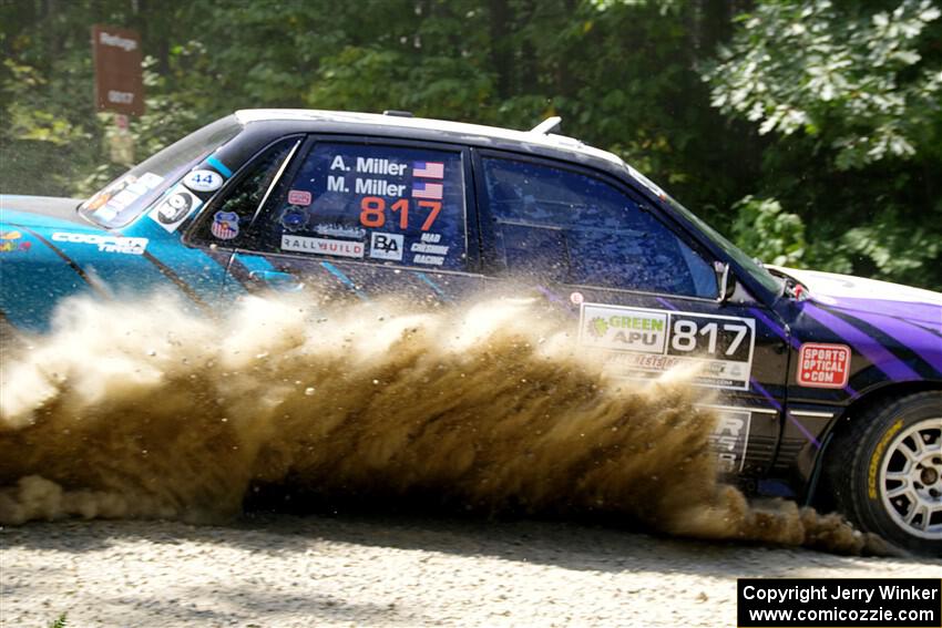 Michael Miller / Angelica Miller Mitsubishi Galant VR-4 on SS2, Refuge I.