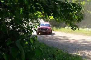 Levi Johnson / Griffin Johnson BMW 325e on SS2, Refuge I.