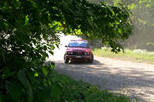 Levi Johnson / Griffin Johnson BMW 325e on SS2, Refuge I.