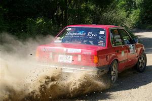 Levi Johnson / Griffin Johnson BMW 325e on SS2, Refuge I.