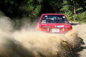 Levi Johnson / Griffin Johnson BMW 325e on SS2, Refuge I.