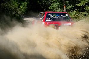 Levi Johnson / Griffin Johnson BMW 325e on SS2, Refuge I.