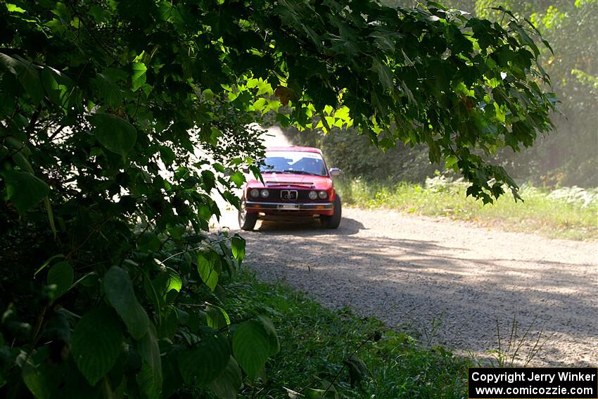 Levi Johnson / Griffin Johnson BMW 325e on SS2, Refuge I.