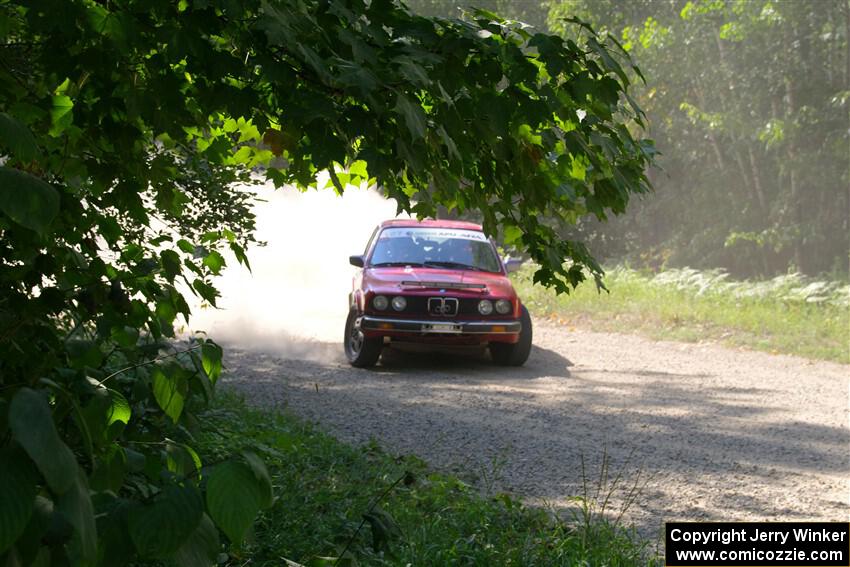 Levi Johnson / Griffin Johnson BMW 325e on SS2, Refuge I.