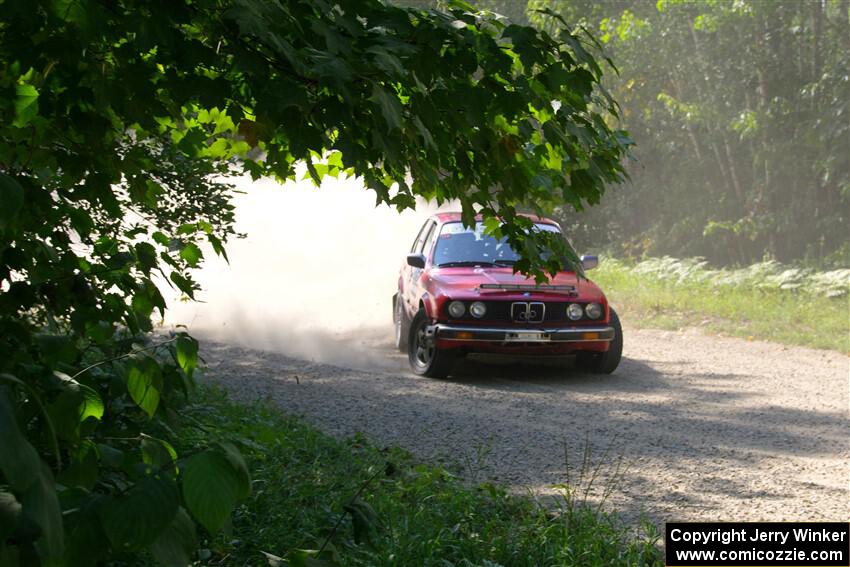 Levi Johnson / Griffin Johnson BMW 325e on SS2, Refuge I.