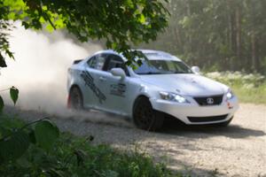 Nathan Odle / Glen Ray Lexus IS250 on SS2, Refuge I.