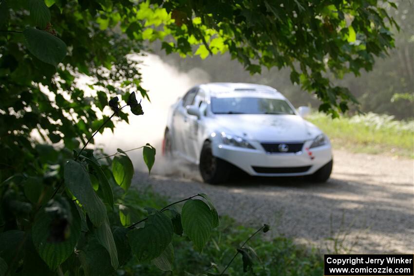 Nathan Odle / Glen Ray Lexus IS250 on SS2, Refuge I.