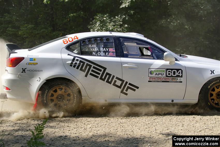 Nathan Odle / Glen Ray Lexus IS250 on SS2, Refuge I.