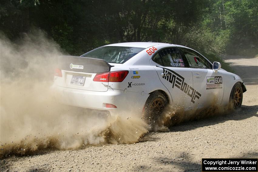 Nathan Odle / Glen Ray Lexus IS250 on SS2, Refuge I.