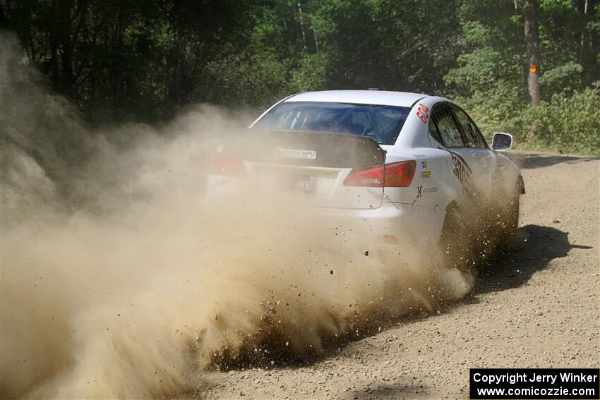 Nathan Odle / Glen Ray Lexus IS250 on SS2, Refuge I.