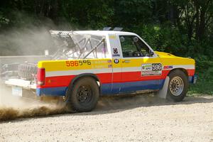 Scott Parrott / Shawn Silewski Chevy S-10 on SS2, Refuge I.