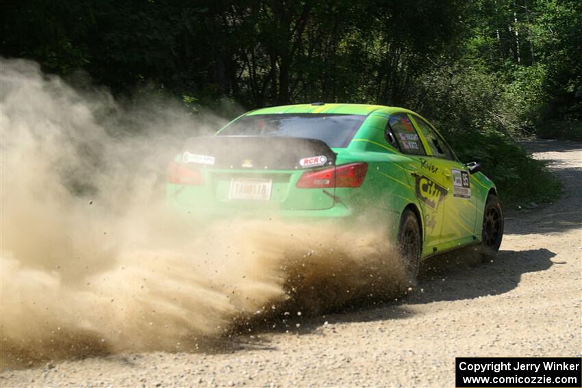 Brian Katz / Matt Vaught Lexus IS350 on SS2, Refuge I.