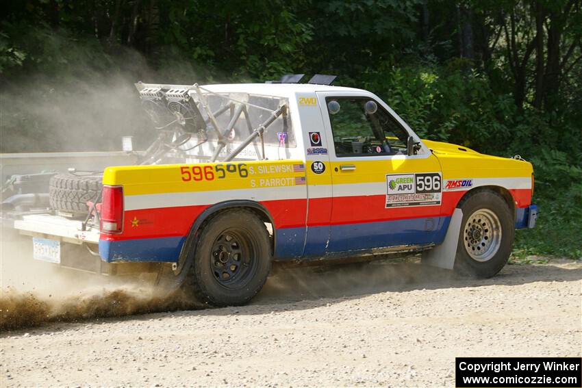 Scott Parrott / Shawn Silewski Chevy S-10 on SS2, Refuge I.