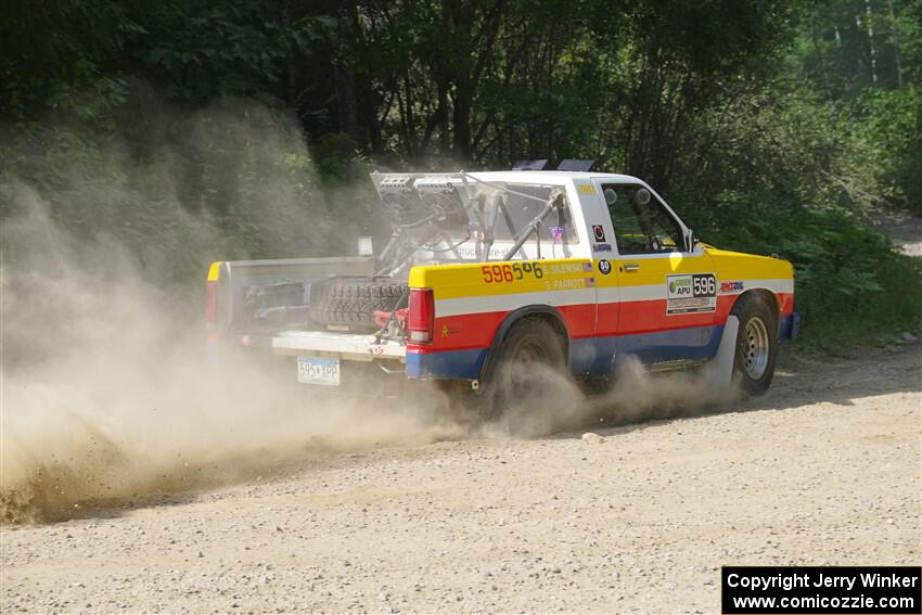 Scott Parrott / Shawn Silewski Chevy S-10 on SS2, Refuge I.