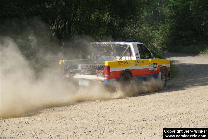 Scott Parrott / Shawn Silewski Chevy S-10 on SS2, Refuge I.