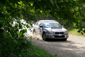 David Peretz / Cora Masson Subaru Impreza 2.5RS on SS2, Refuge I.