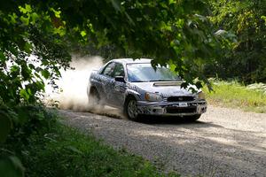 David Peretz / Cora Masson Subaru Impreza 2.5RS on SS2, Refuge I.