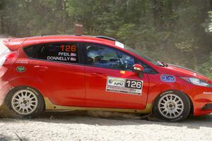 Sean Donnelly / Zach Pfeil Ford Fiesta ST on SS2, Refuge I.